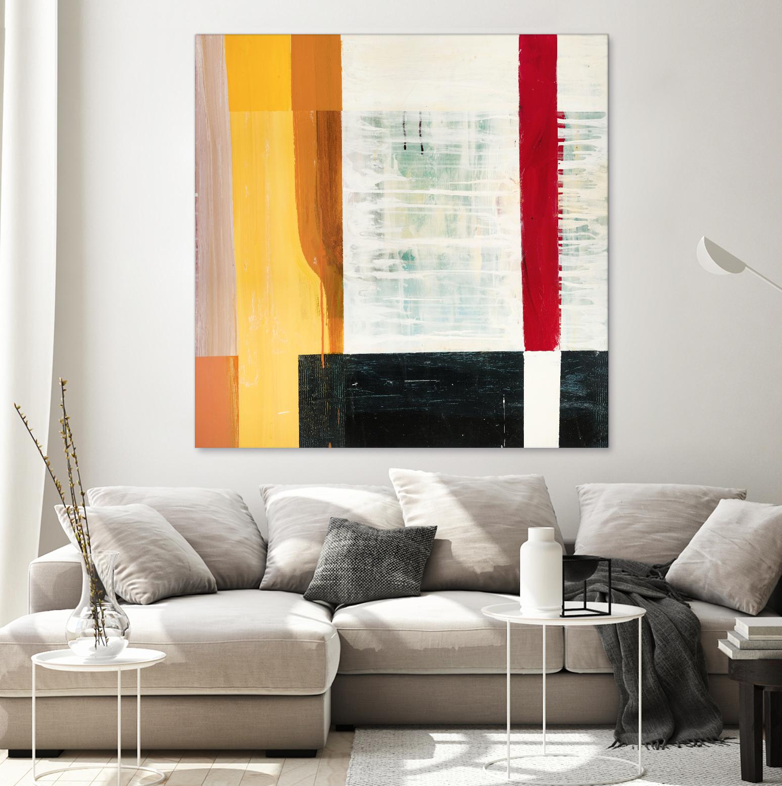 Window 2 by Akiko Hiromoto on GIANT ART - white abstract