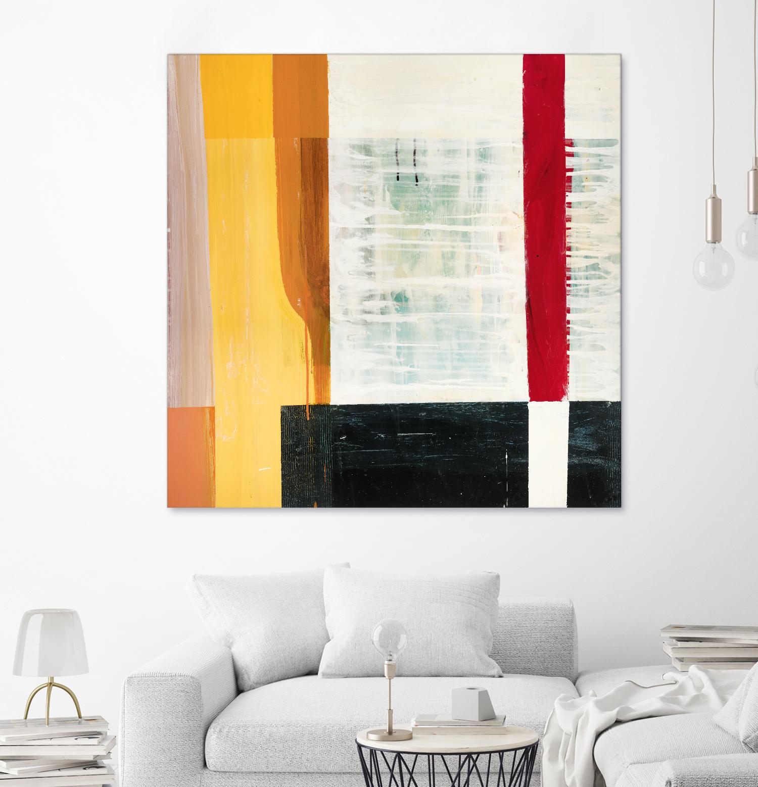 Window 2 by Akiko Hiromoto on GIANT ART - white abstract