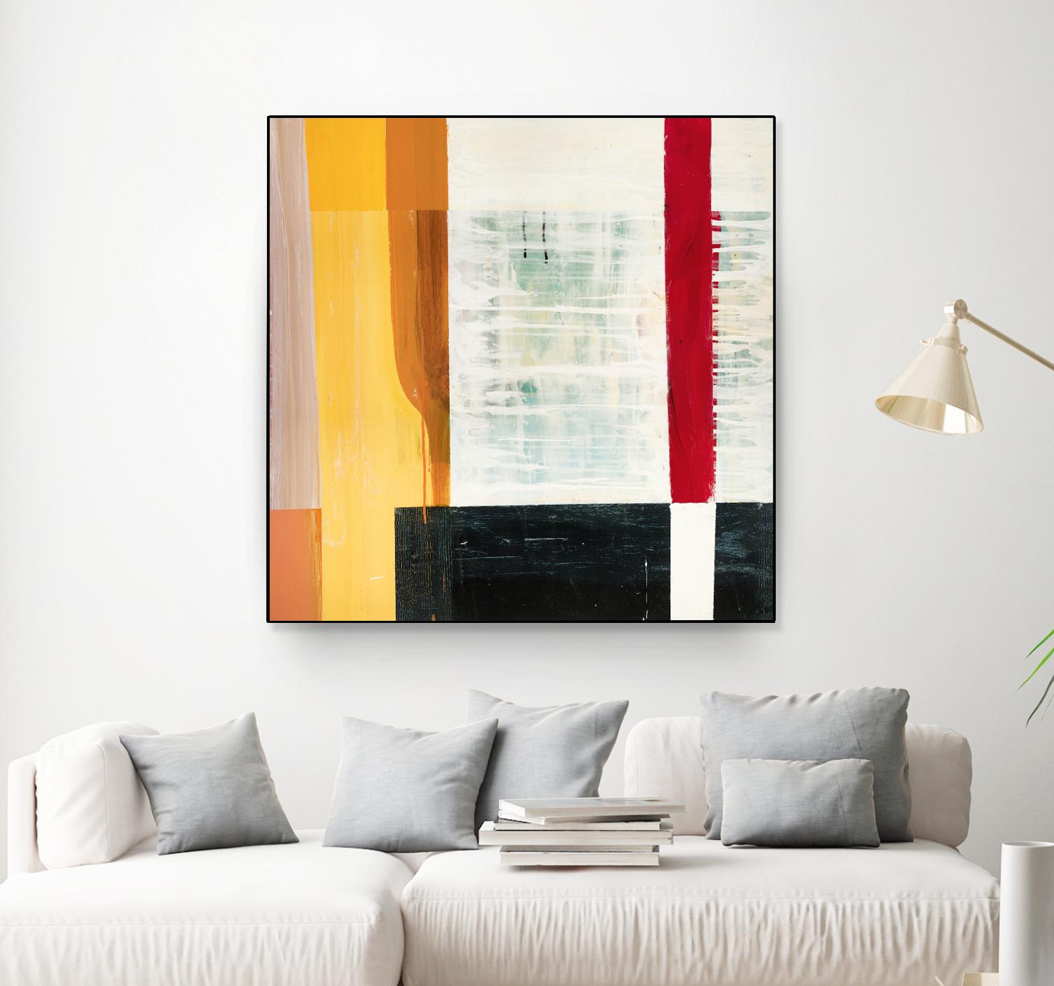 Window 2 by Akiko Hiromoto on GIANT ART - white abstract