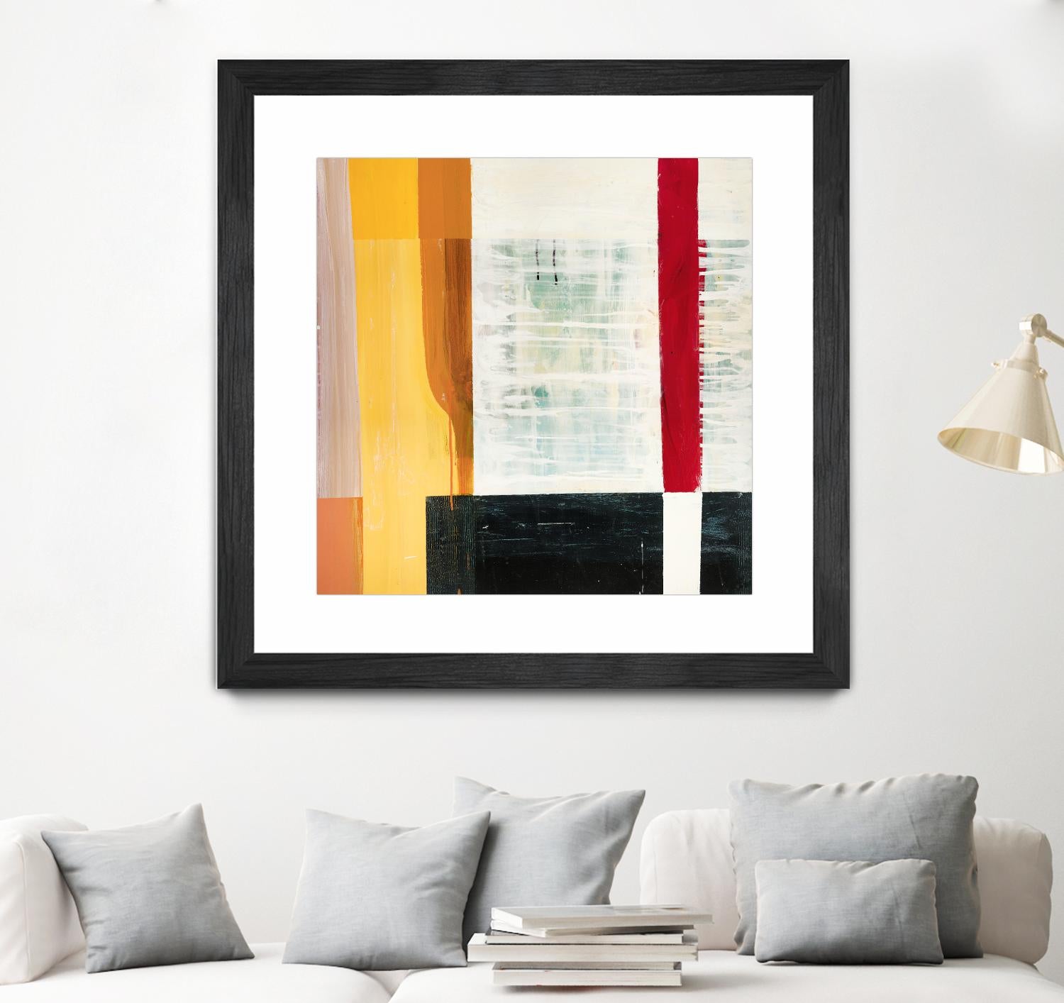 Window 2 by Akiko Hiromoto on GIANT ART - white abstract