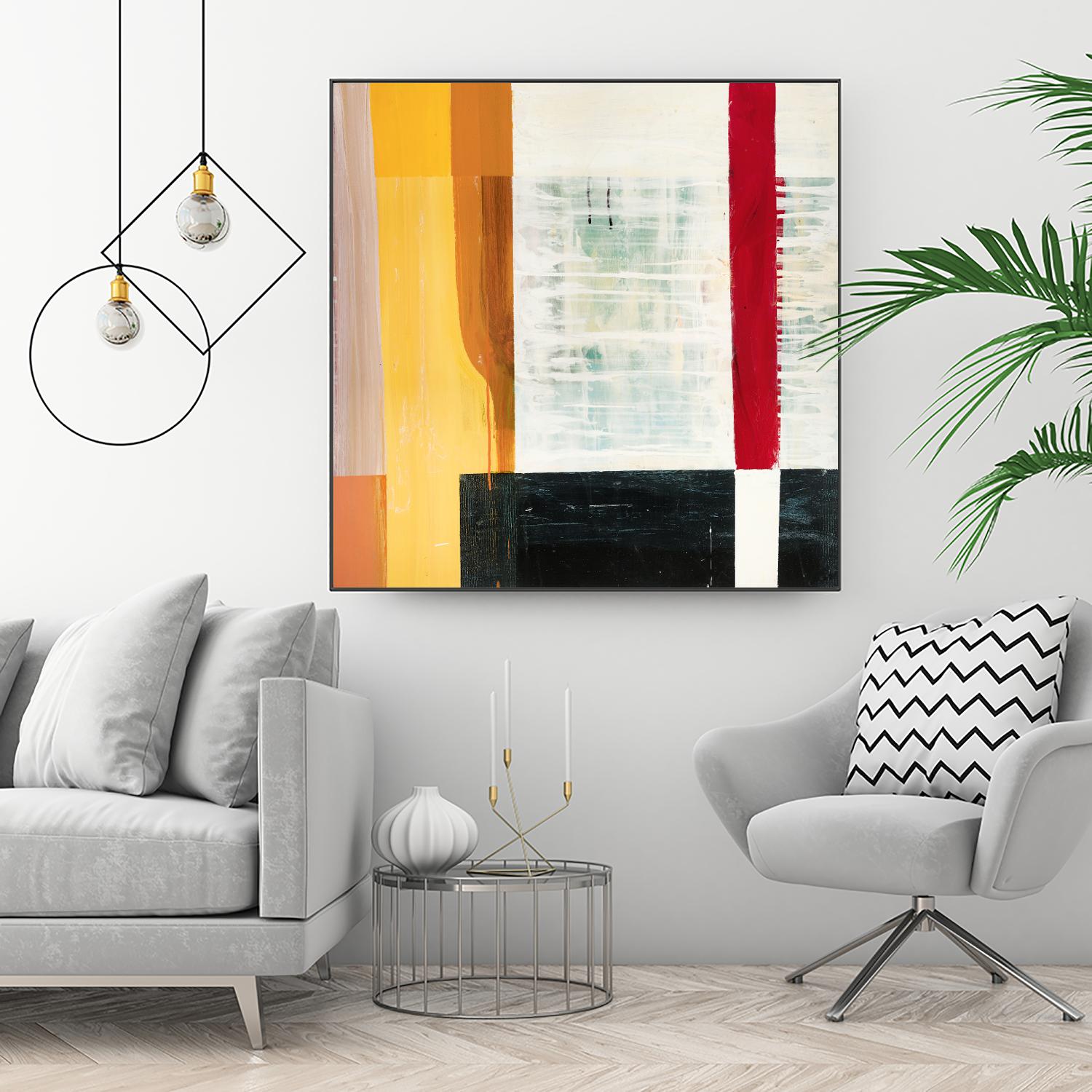 Window 2 by Akiko Hiromoto on GIANT ART - white abstract