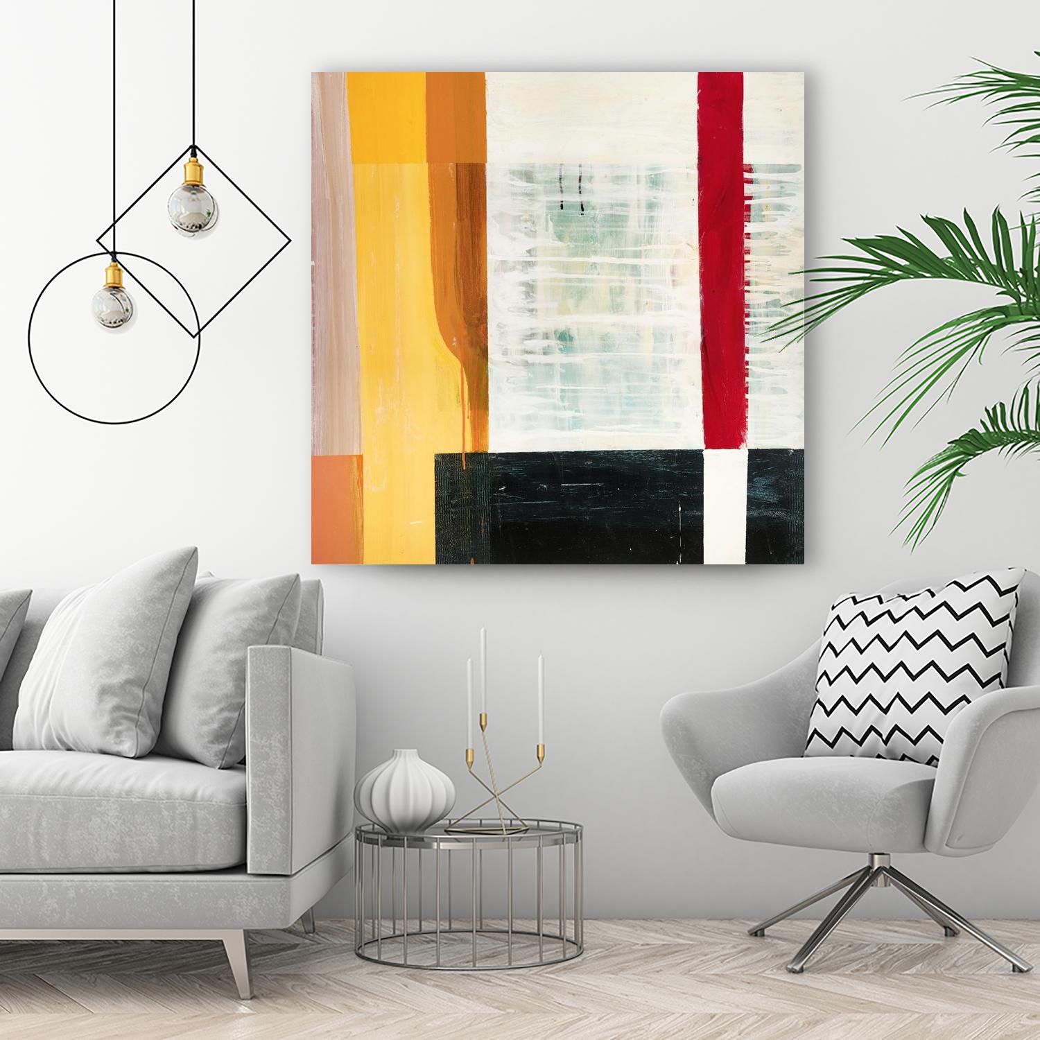 Window 2 by Akiko Hiromoto on GIANT ART - white abstract