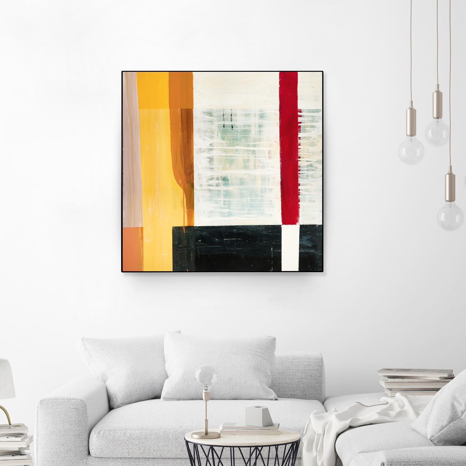 Window 2 by Akiko Hiromoto on GIANT ART - white abstract