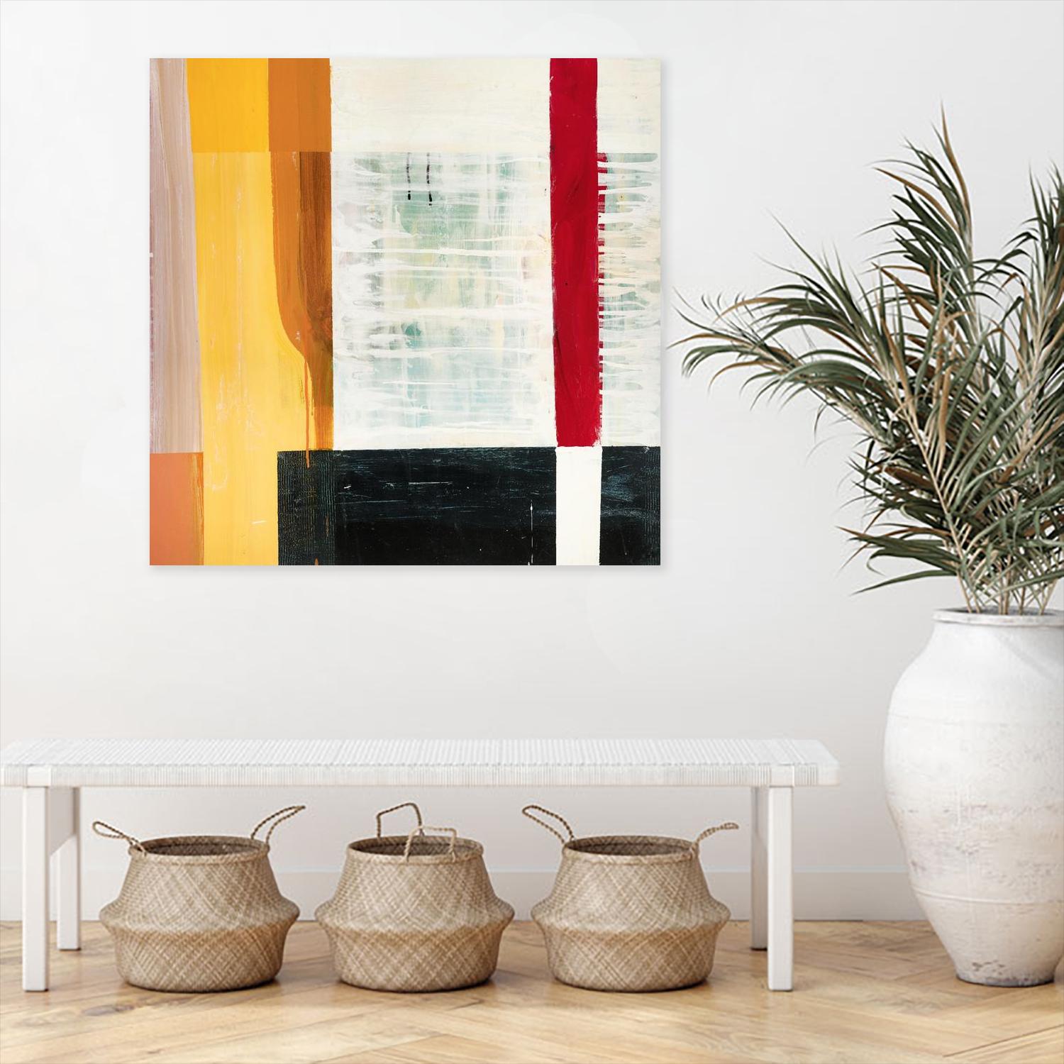 Window 2 by Akiko Hiromoto on GIANT ART - white abstract