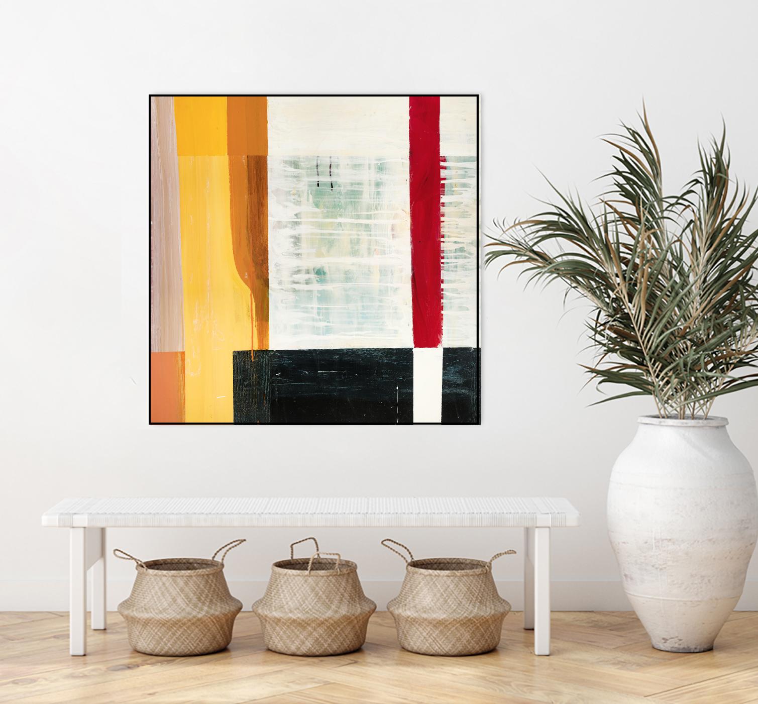 Window 2 by Akiko Hiromoto on GIANT ART - white abstract