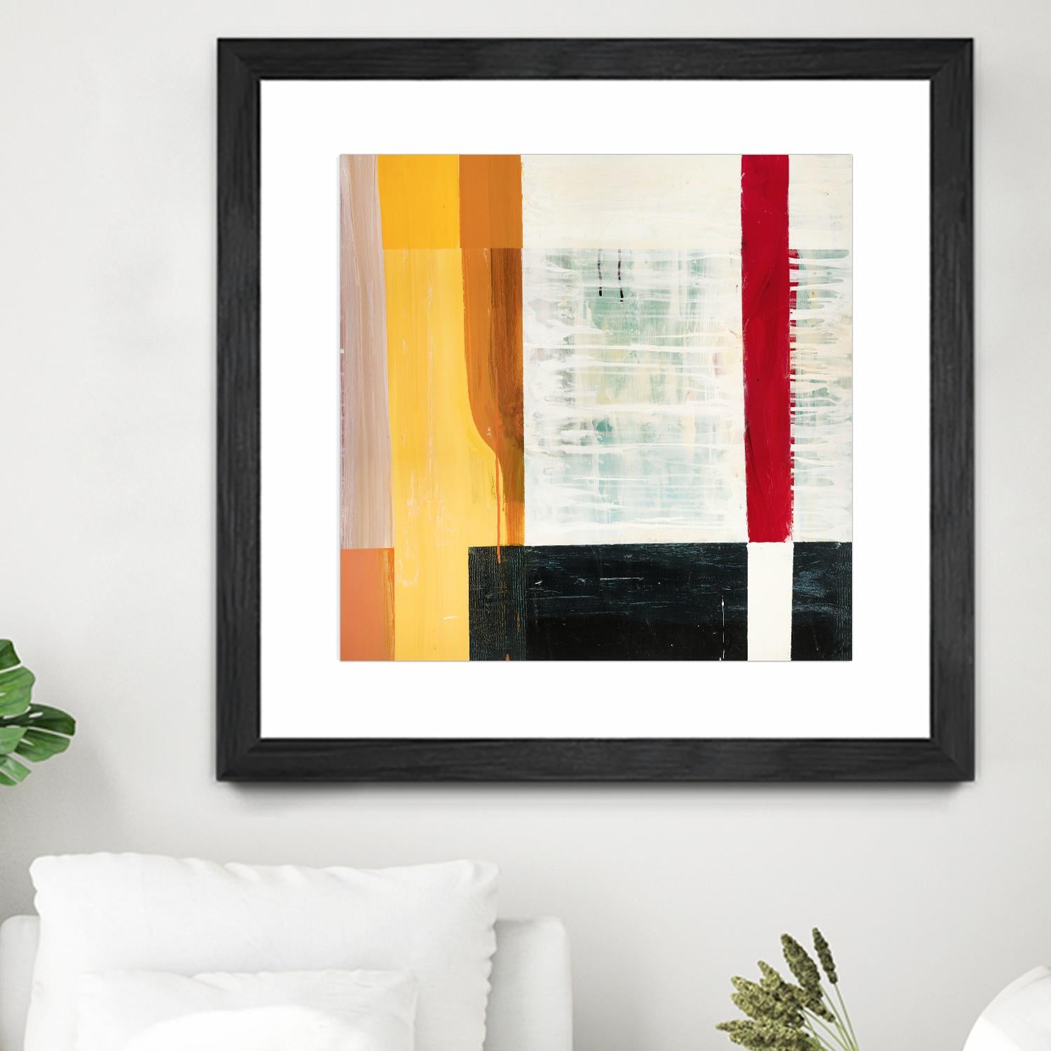 Window 2 by Akiko Hiromoto on GIANT ART - white abstract