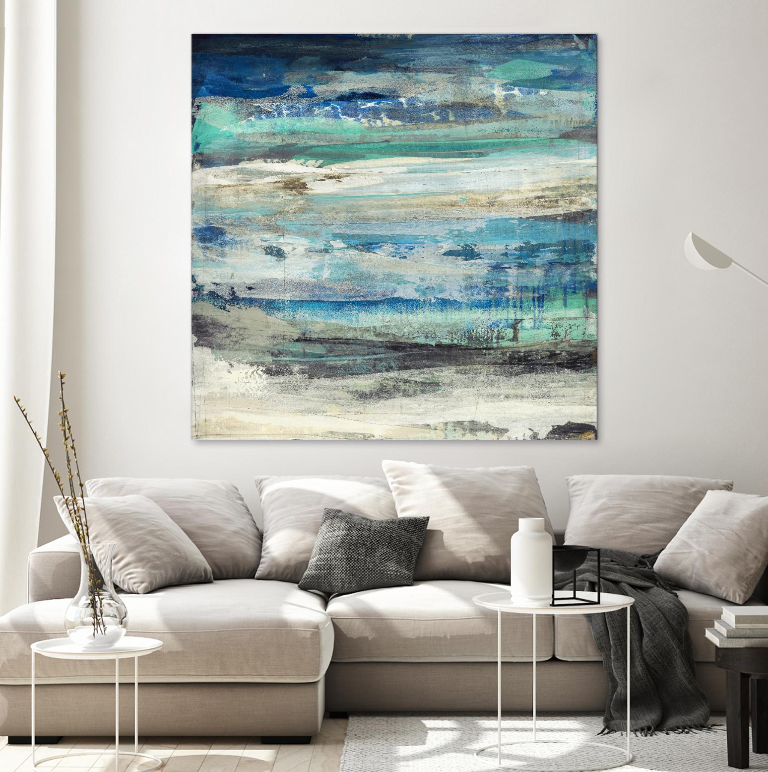Open Sky 1 by Maeve Harris on GIANT ART - green abstract