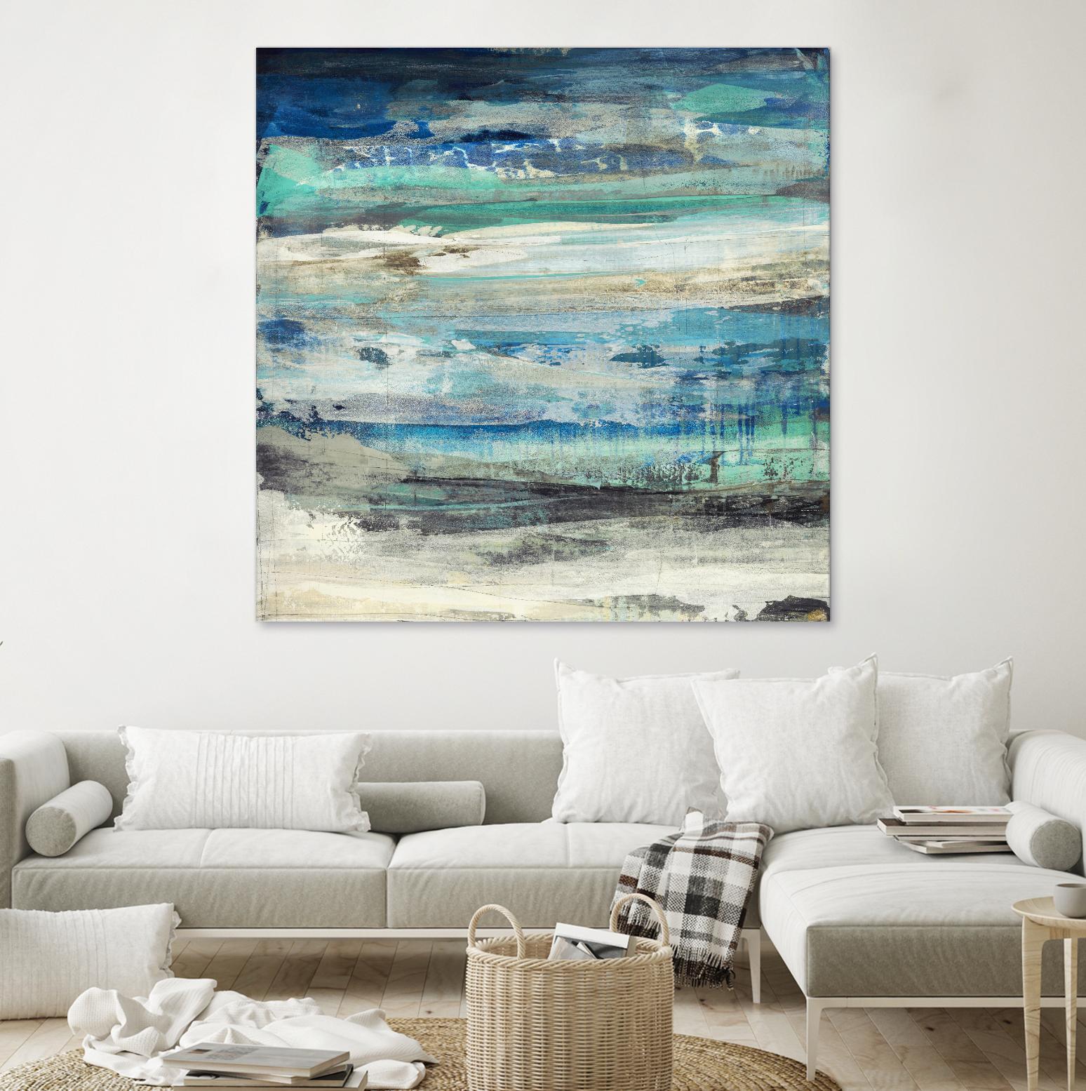 Open Sky 1 by Maeve Harris on GIANT ART - green abstract