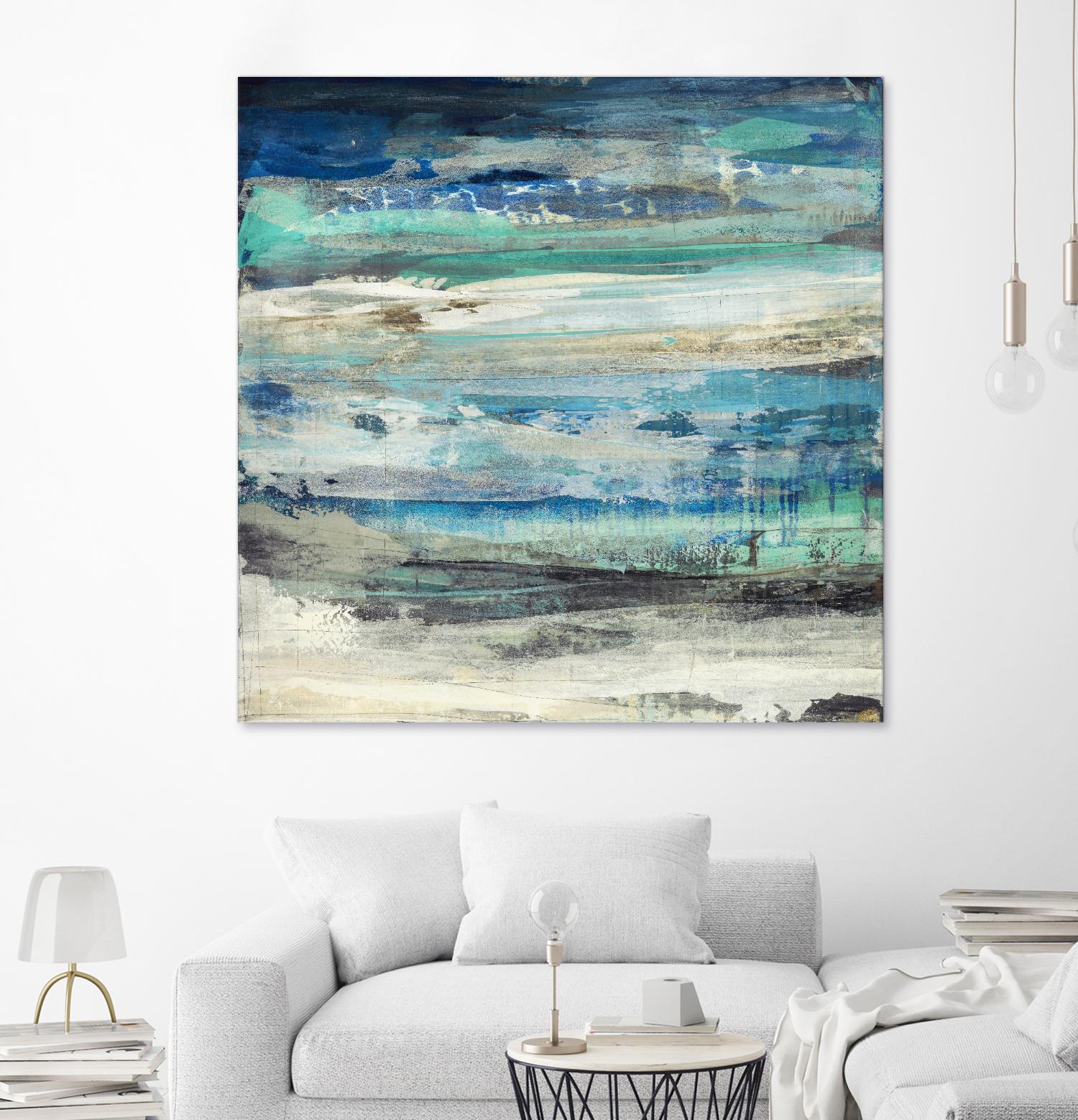 Open Sky 1 by Maeve Harris on GIANT ART - green abstract