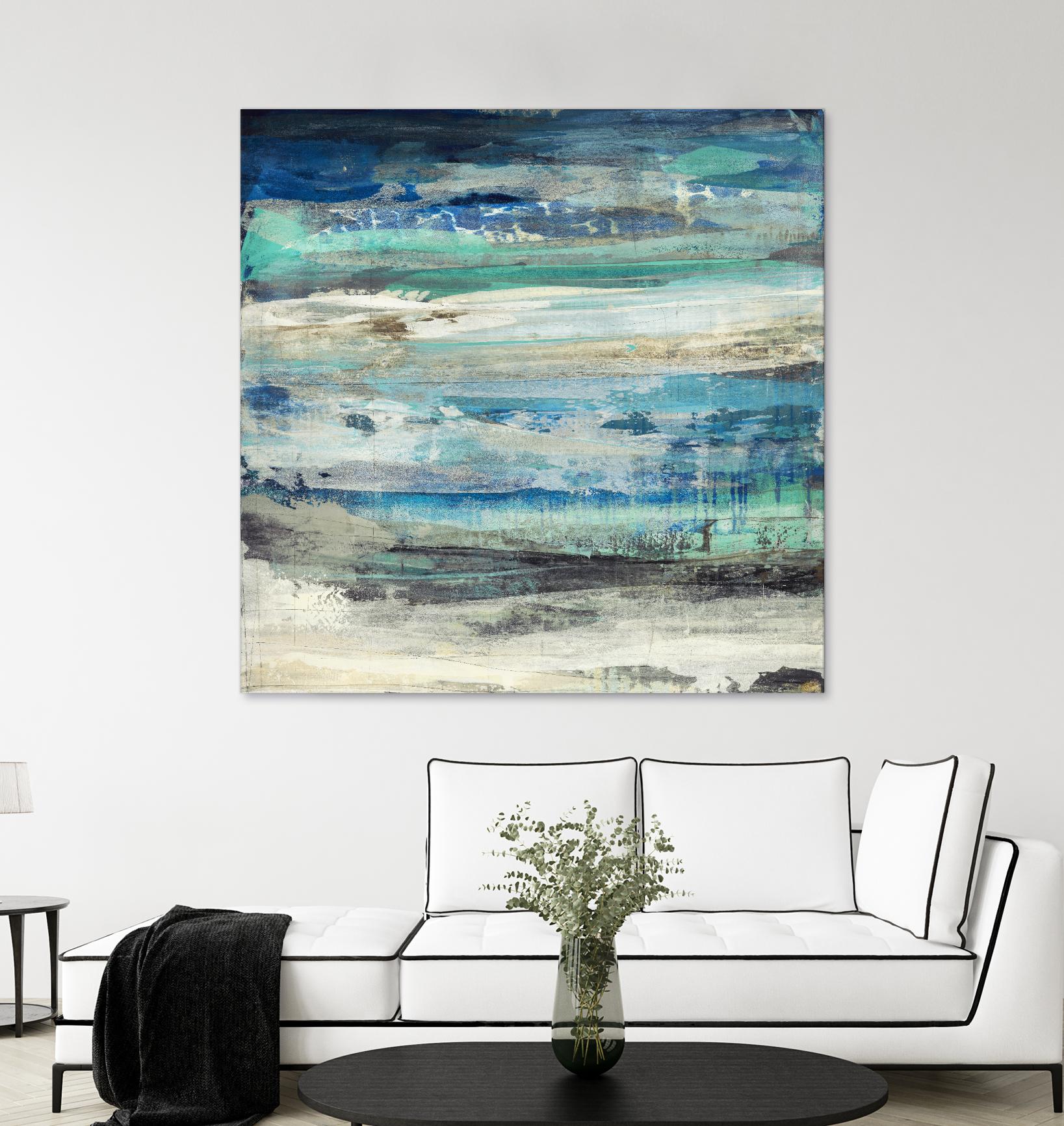 Open Sky 1 by Maeve Harris on GIANT ART - green abstract