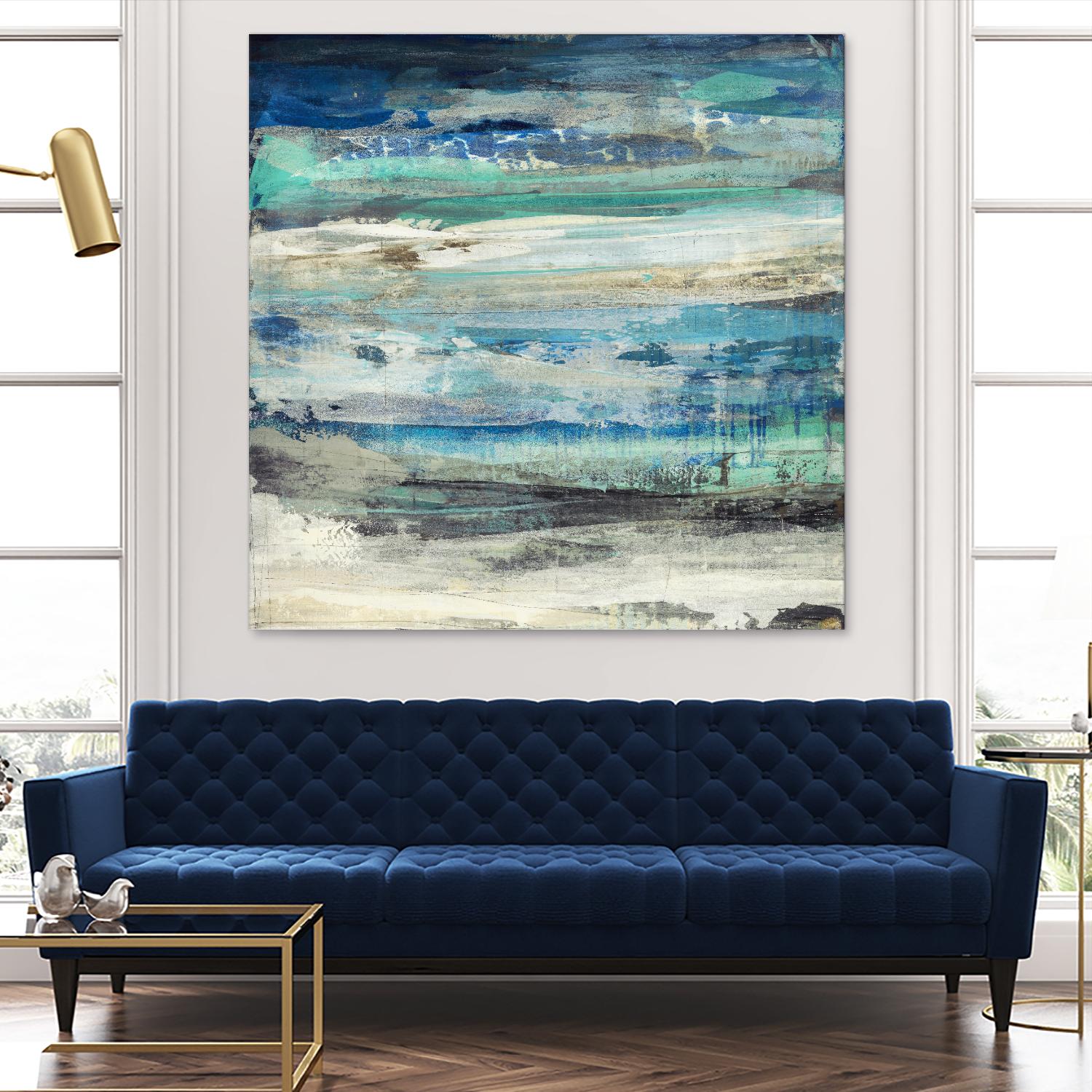 Open Sky 1 by Maeve Harris on GIANT ART - green abstract