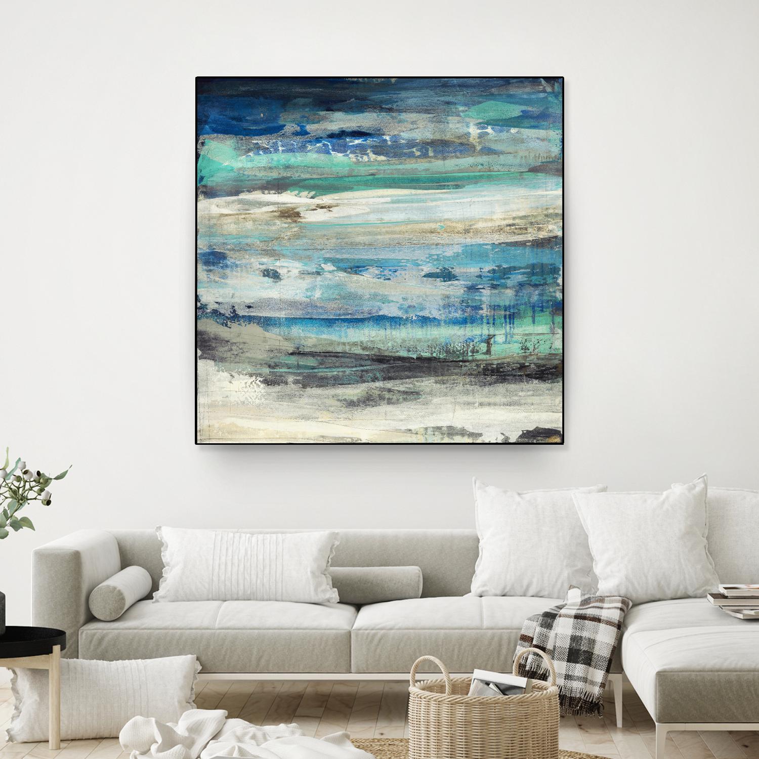 Open Sky 1 by Maeve Harris on GIANT ART - green abstract