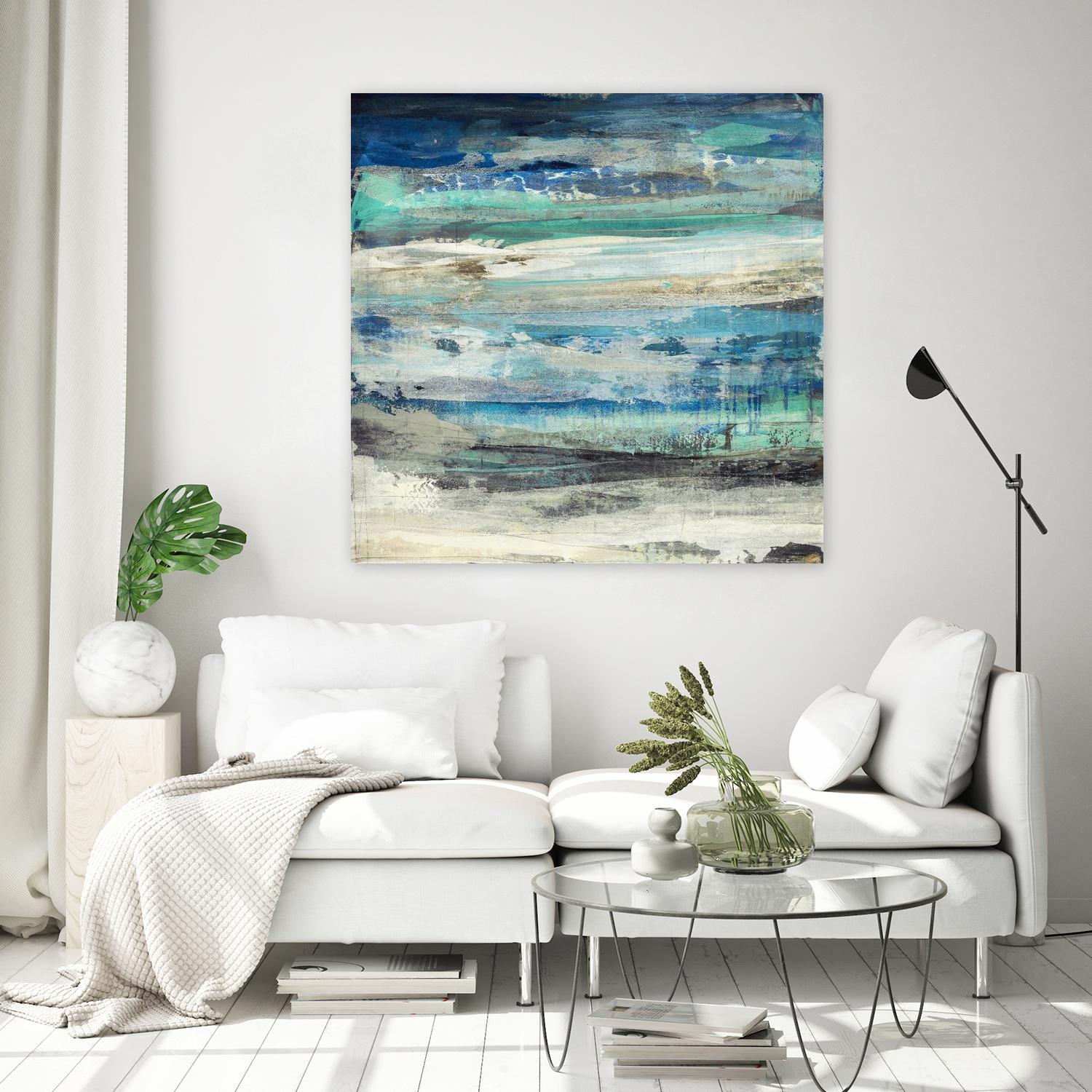 Open Sky 1 by Maeve Harris on GIANT ART - green abstract