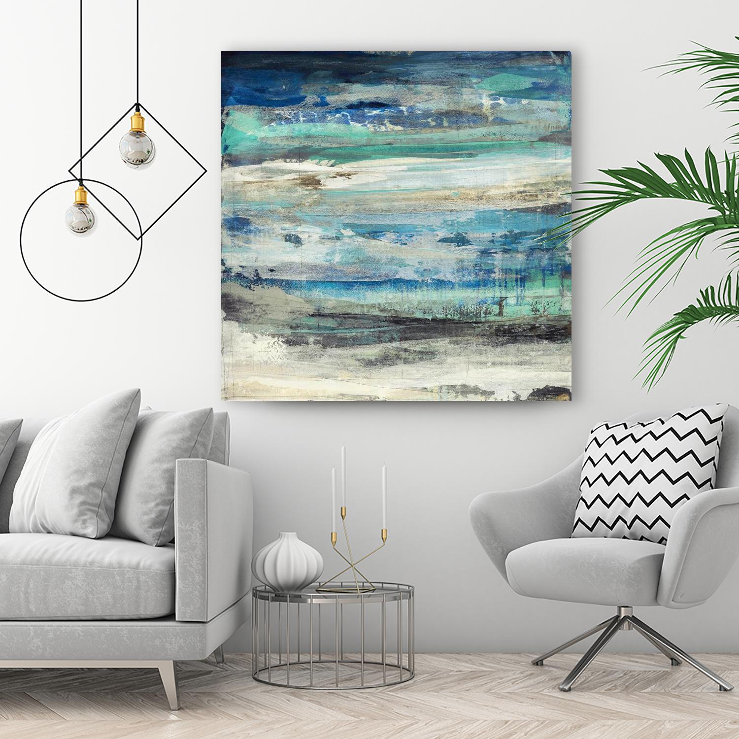 Open Sky 1 by Maeve Harris on GIANT ART - green abstract