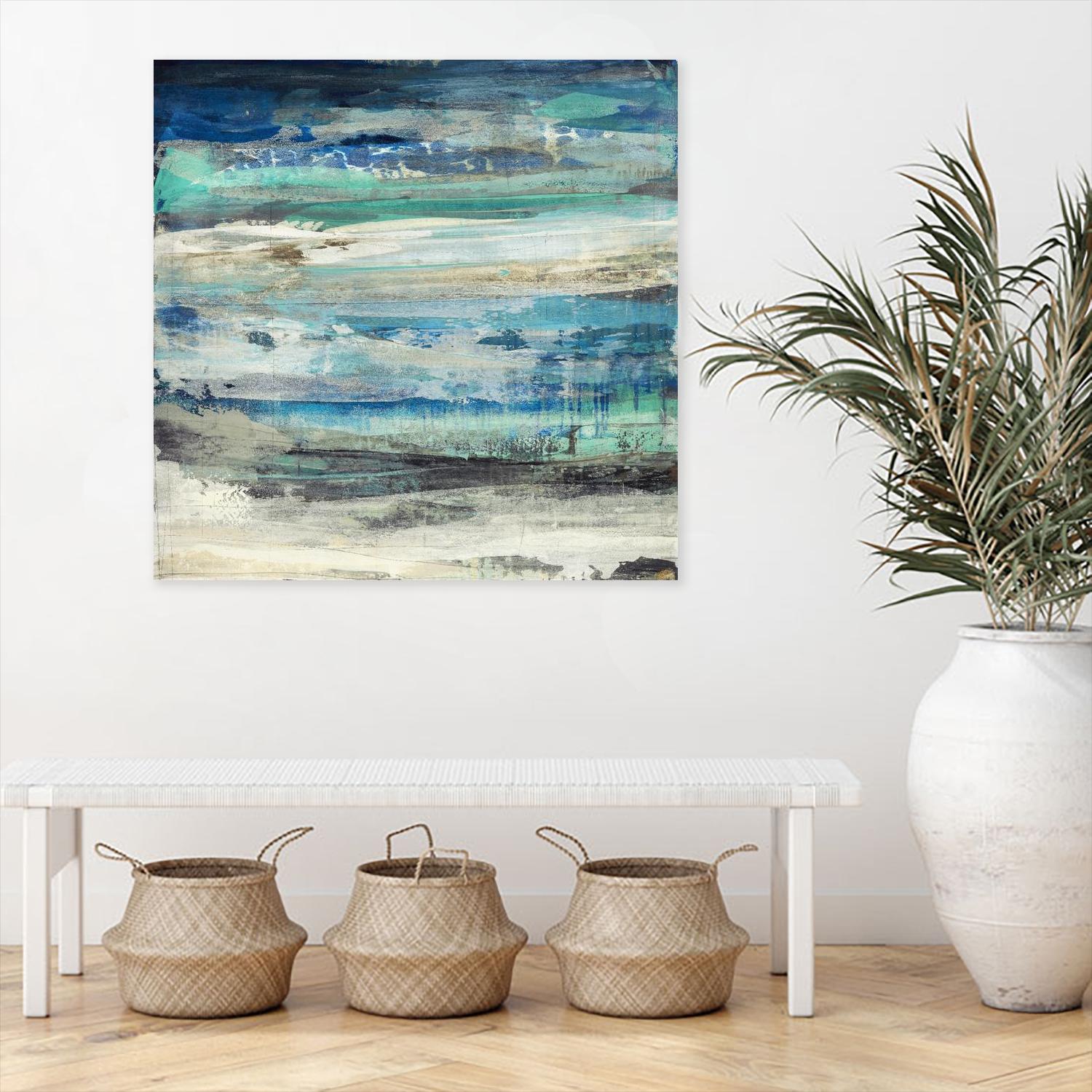 Open Sky 1 by Maeve Harris on GIANT ART - green abstract