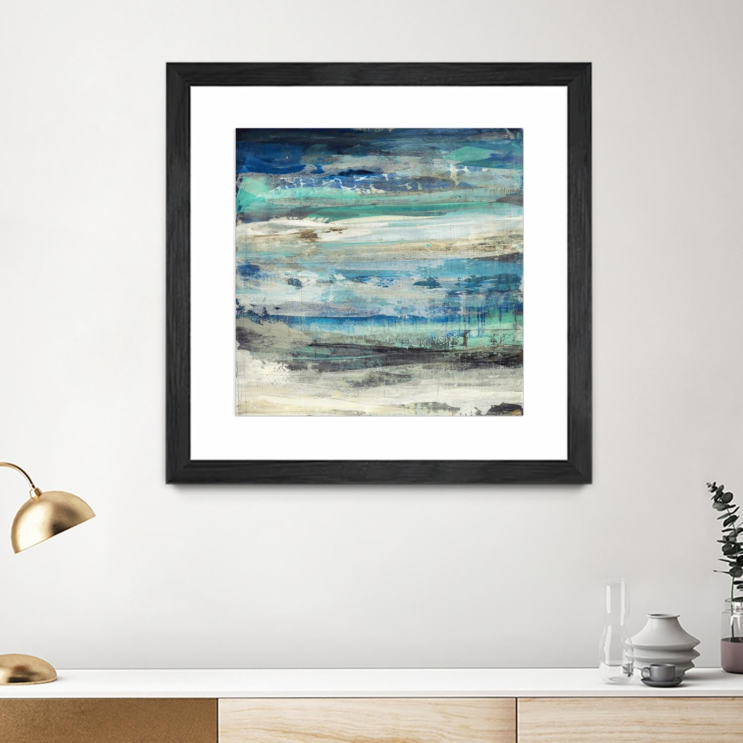 Open Sky 1 by Maeve Harris on GIANT ART - green abstract