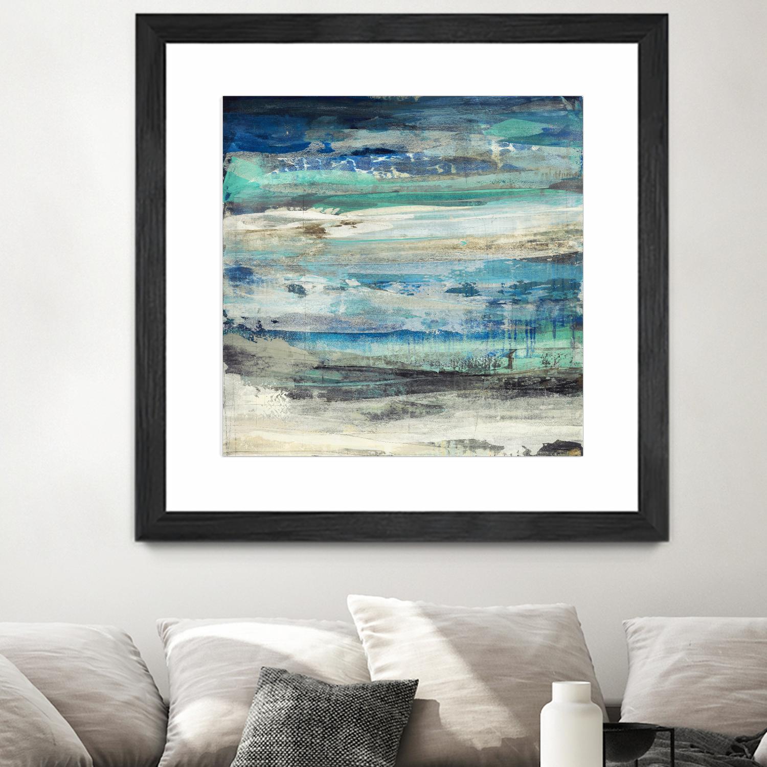 Open Sky 1 by Maeve Harris on GIANT ART - green abstract