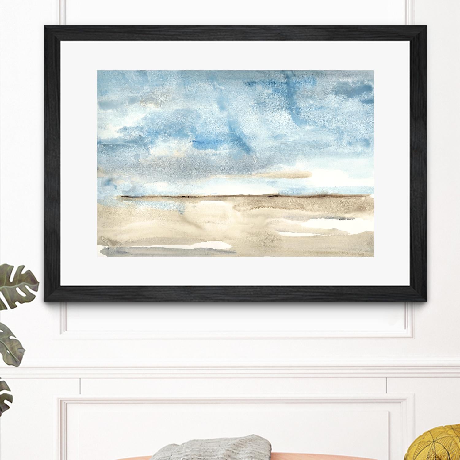 Landscape Watercolor 1 by Natasha Marie on GIANT ART - green abstract