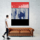 Squeegeescape 25 by Milton Coppo on GIANT ART - red abstract