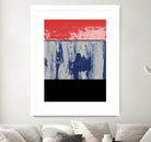 Squeegeescape 25 by Milton Coppo on GIANT ART - red abstract