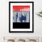 Squeegeescape 25 by Milton Coppo on GIANT ART - red abstract