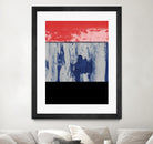 Squeegeescape 25 by Milton Coppo on GIANT ART - red abstract