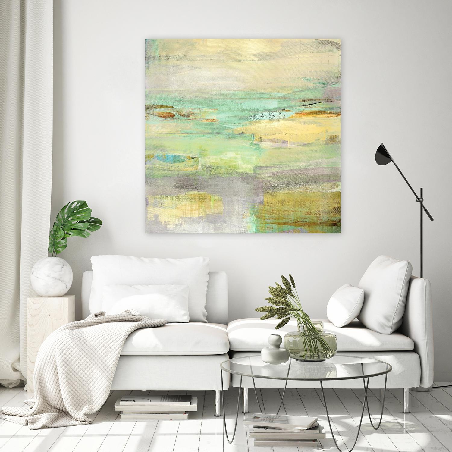 Julep by Maeve Harris on GIANT ART - beige abstract