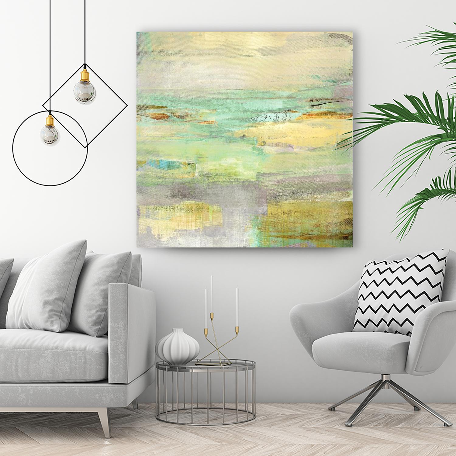 Julep by Maeve Harris on GIANT ART - beige abstract