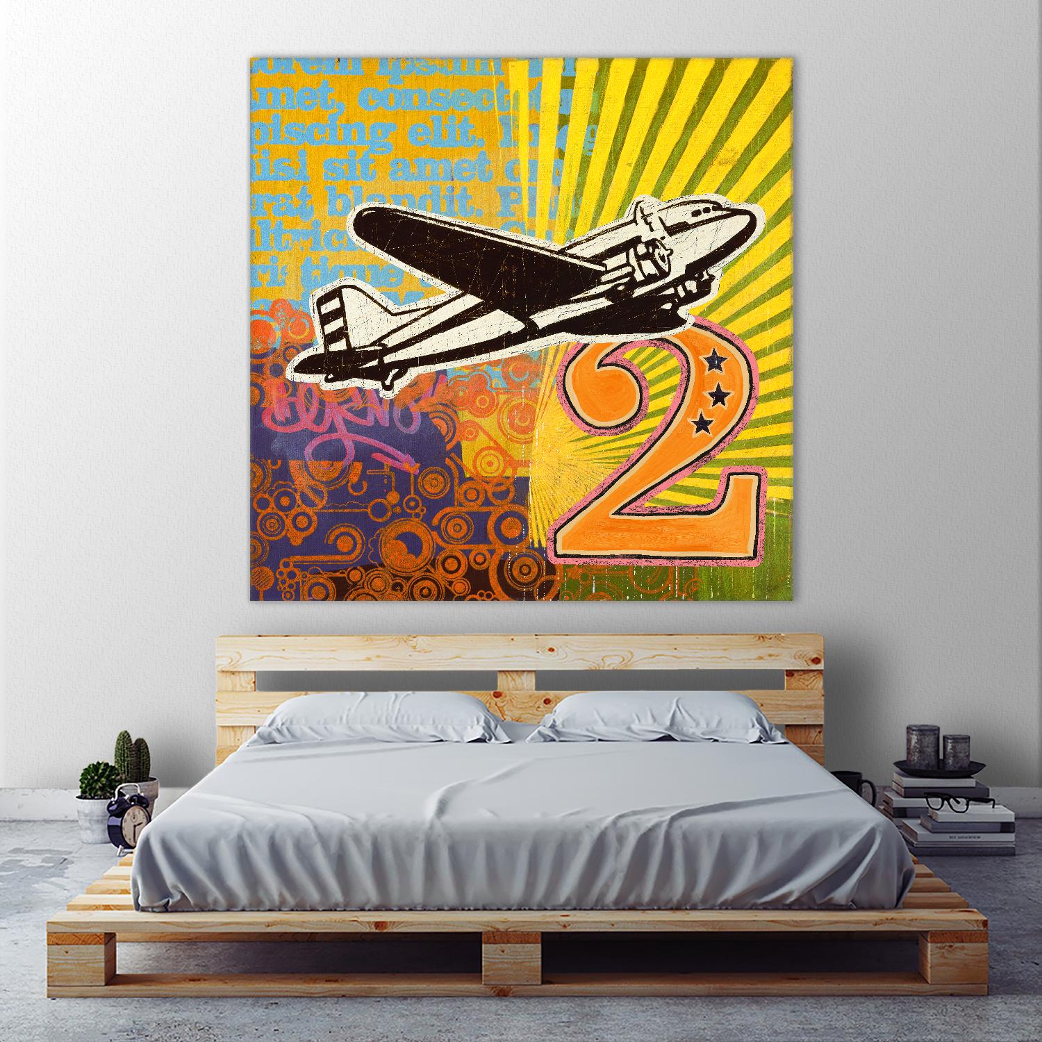 Plane 2 by Johnny Taylor on GIANT ART - black contemporary