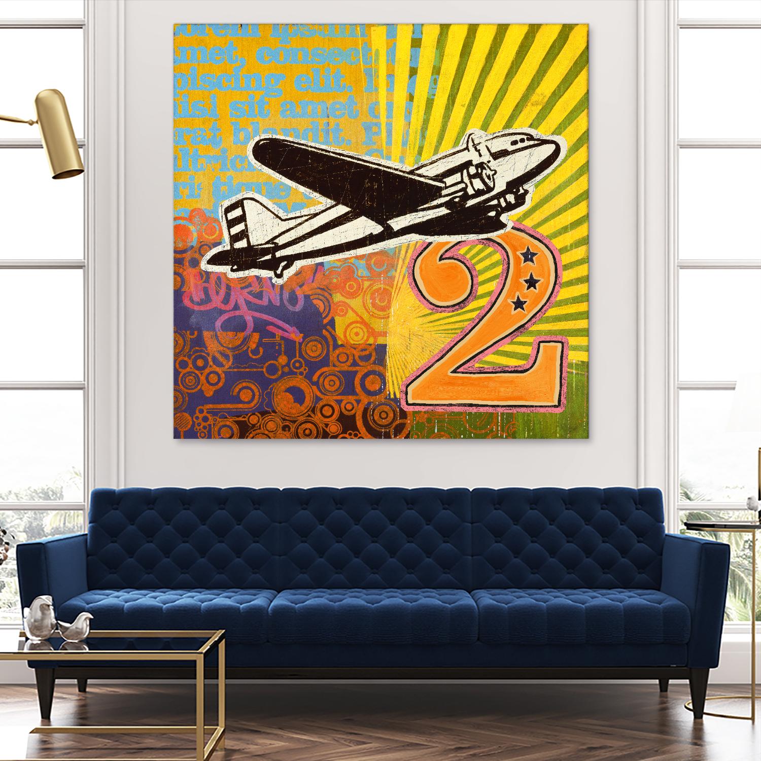 Plane 2 by Johnny Taylor on GIANT ART - black contemporary