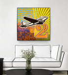Plane 2 by Johnny Taylor on GIANT ART - black contemporary