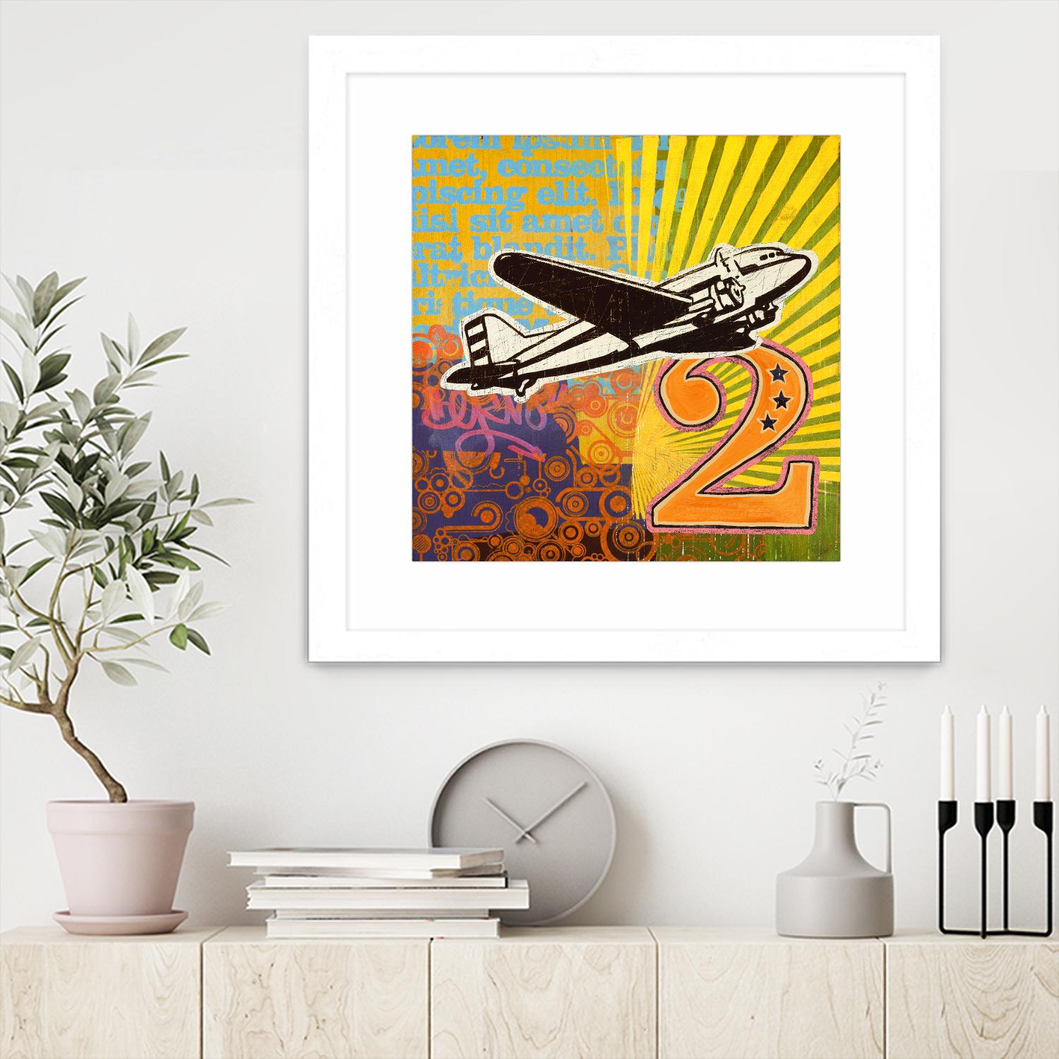 Plane 2 by Johnny Taylor on GIANT ART - black contemporary