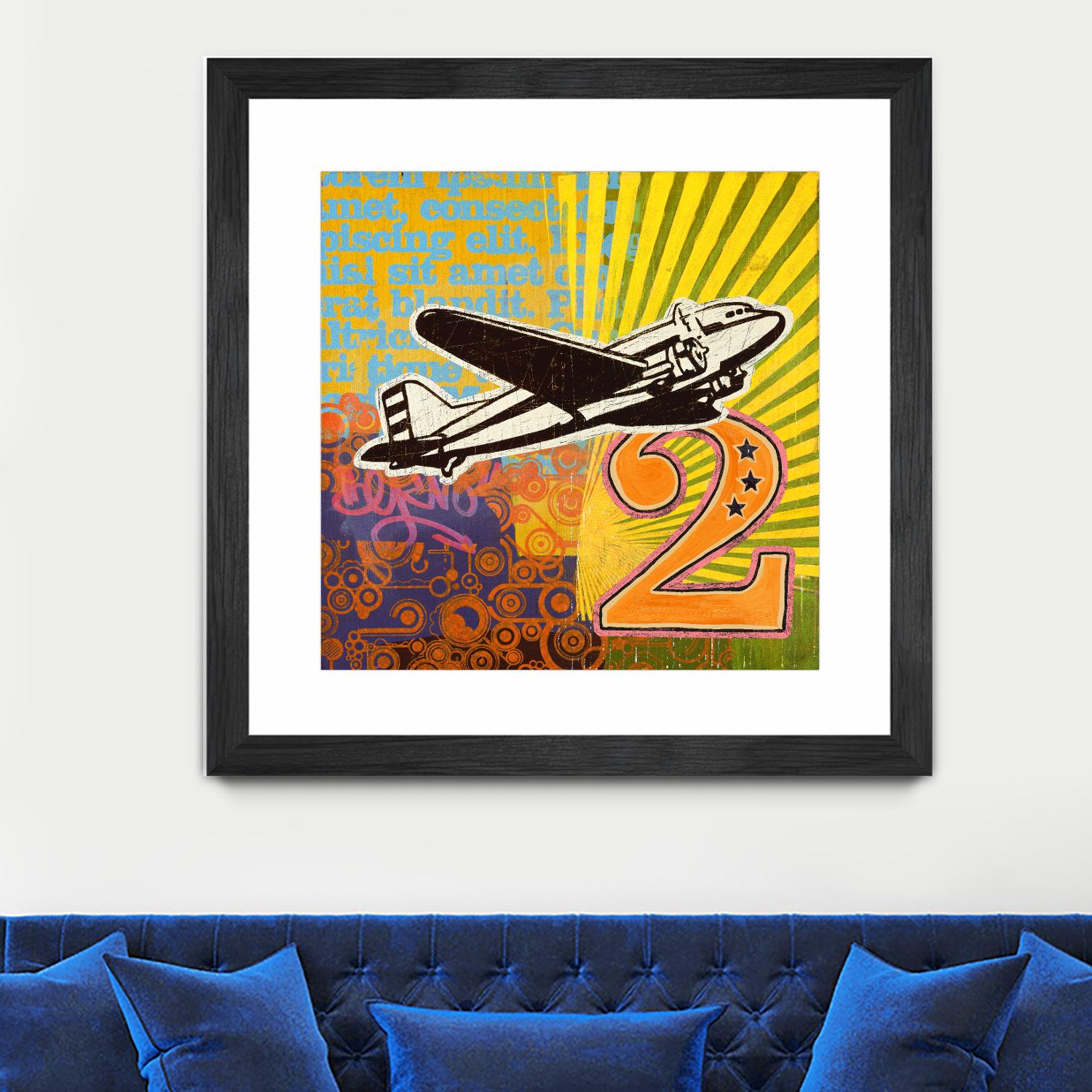 Plane 2 by Johnny Taylor on GIANT ART - black contemporary