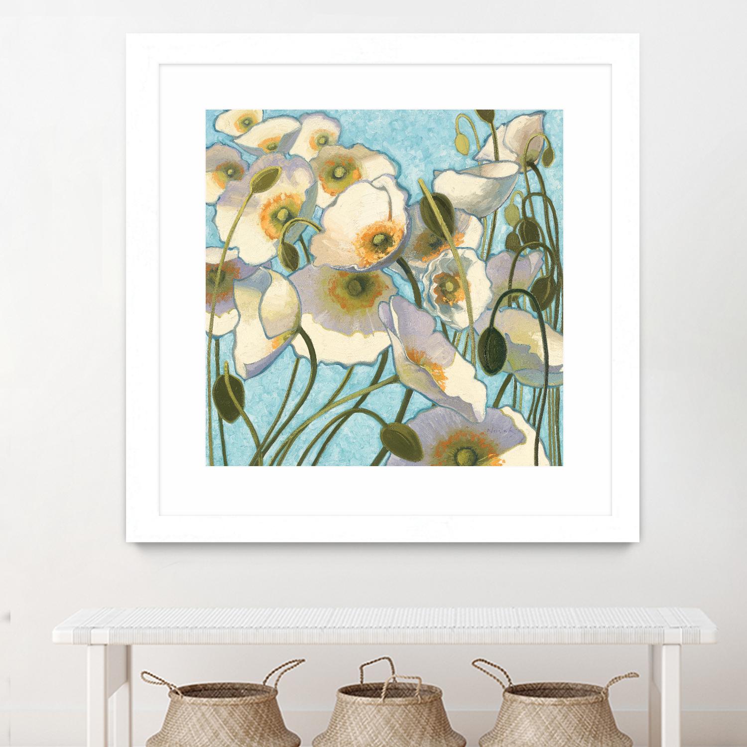 Chantilly by Shirley Novak on GIANT ART - yellow floral