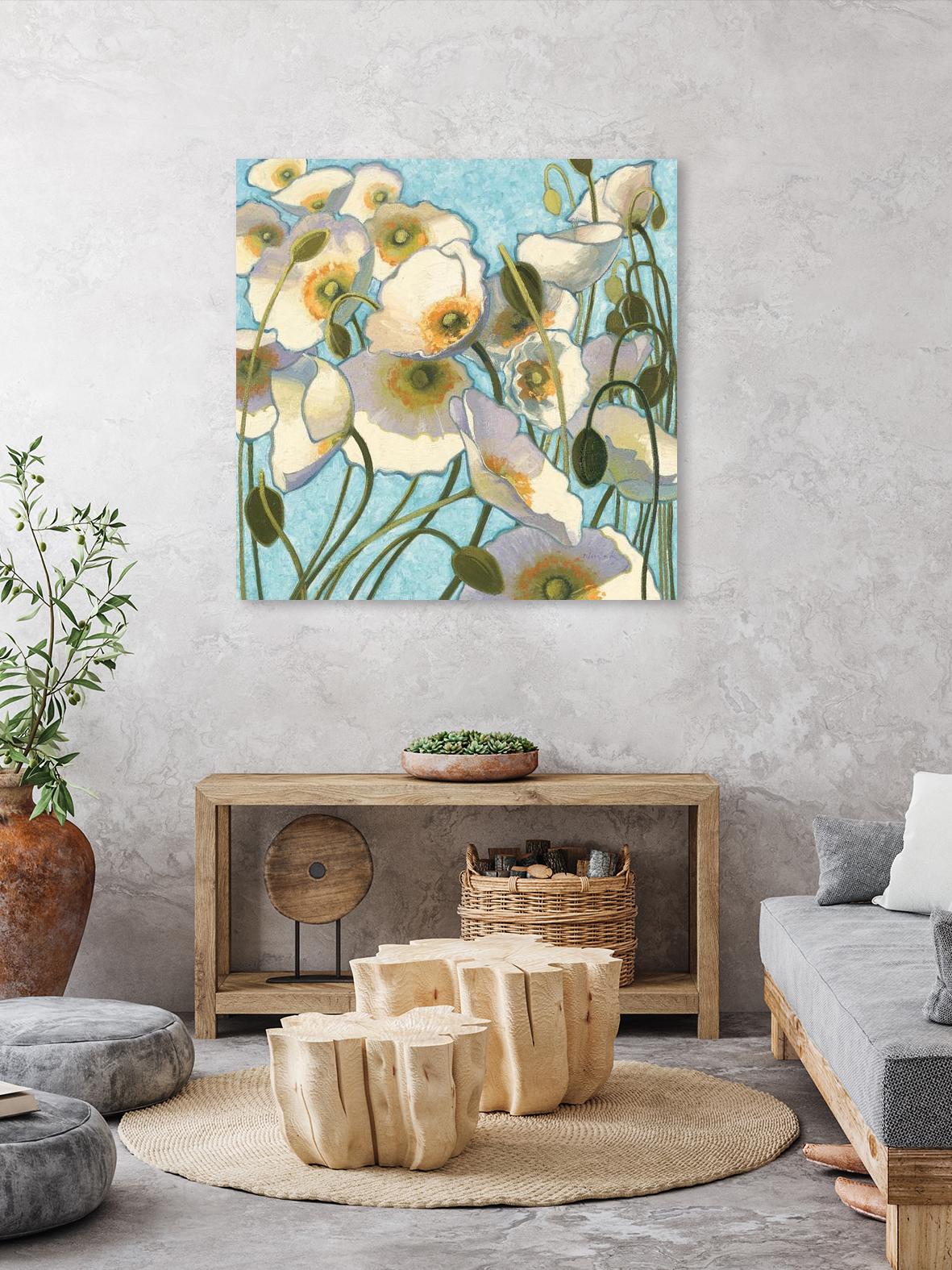 Chantilly by Shirley Novak on GIANT ART - yellow floral