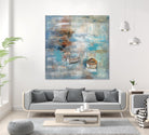 Calm sea by Silvia Vassileva on GIANT ART - brown sea scene