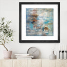 Calm sea by Silvia Vassileva on GIANT ART - brown sea scene