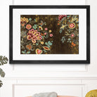 Decorative Paisley by Silvia Vassileva on GIANT ART - pink floral