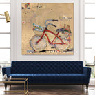 Pizza and Beer by Kellie Day on GIANT ART - beige leisure