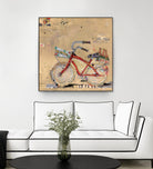 Pizza and Beer by Kellie Day on GIANT ART - beige leisure