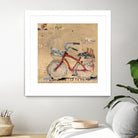 Pizza and Beer by Kellie Day on GIANT ART - beige leisure