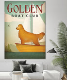 Golden Sail by Ryan Fowler on GIANT ART - blue animals