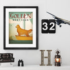 Golden Sail by Ryan Fowler on GIANT ART - beige typography