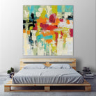 Summer Silk Road by Silvia Vassileva on GIANT ART - green abstract
