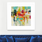 Summer Silk Road by Silvia Vassileva on GIANT ART - green abstract