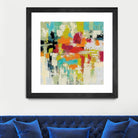 Summer Silk Road by Silvia Vassileva on GIANT ART - green abstract