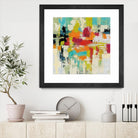 Summer Silk Road by Silvia Vassileva on GIANT ART - green abstract