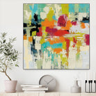 Summer Silk Road by Silvia Vassileva on GIANT ART - green abstract