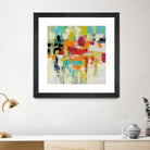 Summer Silk Road by Silvia Vassileva on GIANT ART - green abstract