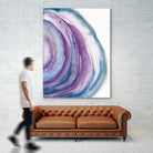 Watercolor Geode II by Chris Paschke on GIANT ART - blue abstract